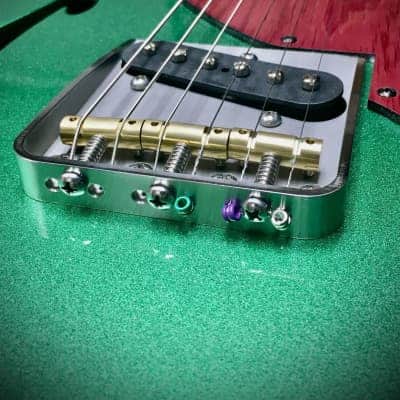 Van Dyke-Harms Telecaster Hybrid Bridge and Compensated Saddle Set image 6