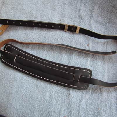 Fender Vintage Style Leather Guitar Strap Leather Fender Guitar Strap Very Good Condition Fender Guitar Strap image 1