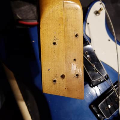 Mosrite Electric Bass Metallic Blue 1970s image 14
