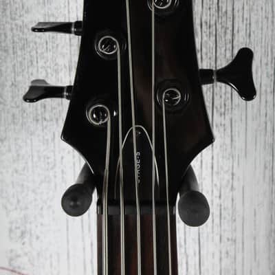 Schecter 2017 Stiletto Stage-5 Bass 5 String Electric Bass Guitar with Case image 11