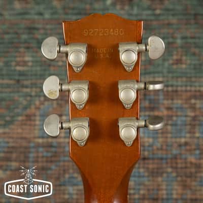 1993 Gibson ES-335 Dot Semi-Hollow Guitar Vintage Sunburst w/case image 14