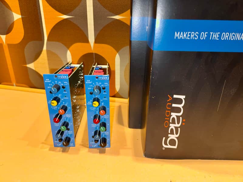 2x Maag Audio EQ4 500 Series Equalizer Module image 1