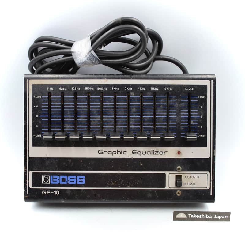 Boss GE-10 Graphic Equalizer Made in Japan Vintage Guitar Effect Processor 030230 image 1
