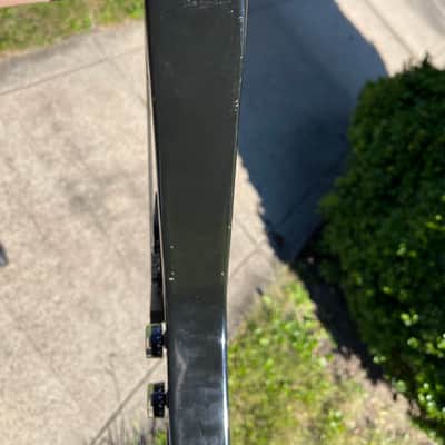 1981 Kramer Voyager Strat Head Black with Lightning Bolt and oil finished neck image 12