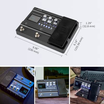 Flamma FX100 Multi Effects Processor with 151 Effects 200 preset 80s Looper 55 Amp Modeling Expression pedal,price include the import duty to US buyer image 7