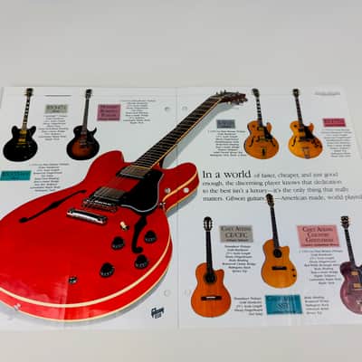 Gibson "The Great Adventure – Legend & Future" Brochure 1987 image 6