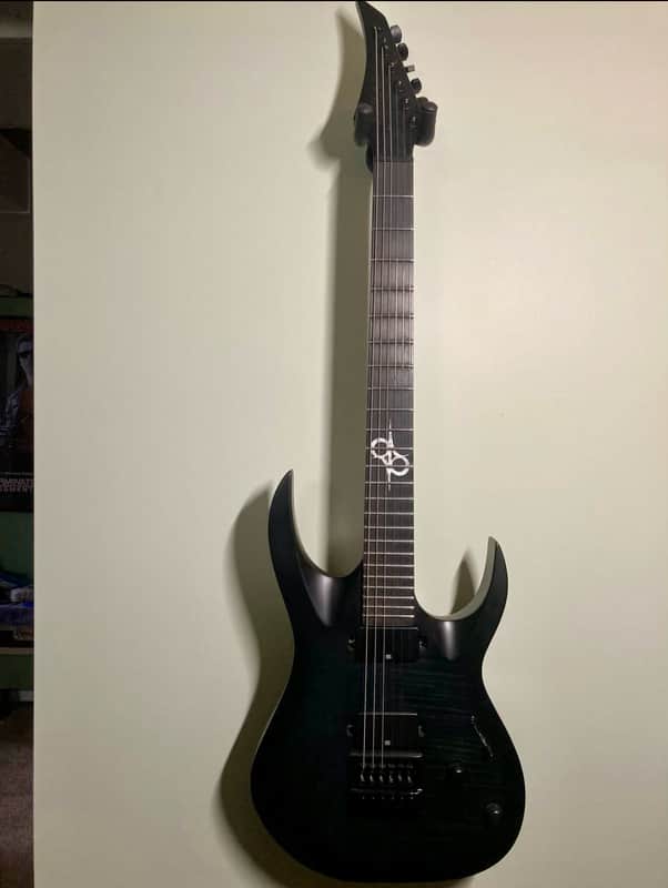 Solar Guitars A1.6FB 2021 - Flame Black Matte image 1