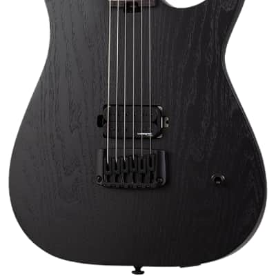 Schecter KM-6 MK-III EX - Satin Black Open Pore (879) image 2