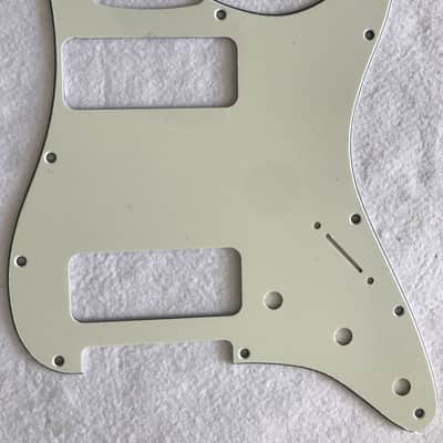 For Fender Stratocaster Strat P90 2 Pickup Guitar Pickguard,3 Ply Mint Green image 1