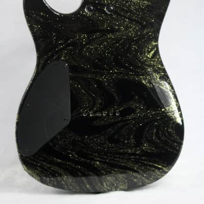 Custom Swirl Painted Laguna LE-50 (Short Scale) Electric Guitar image 4