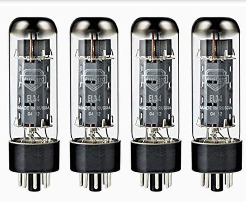 Mullard EL34 Power Tube, Matched Quad with 24-Hour Burn-In. New with Full Warranty! image 1