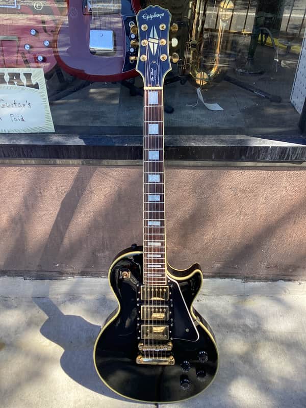 Epiphone Les Paul Custom Black Beauty (3-Pickup) 1996 - 2019 - Ebony image 1
