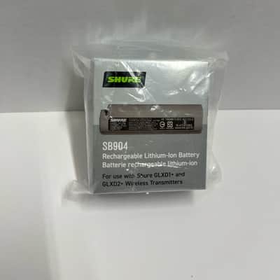Brand New (NOT USED) Shure SB904 Lithium Ion Battery Pack 8.71Wh 3.6V 2420mAh Rechargeable Rechargable for GLX-D+ GLXD+ GLXD1+ GLXD2+ transmitter wireless systems image 3