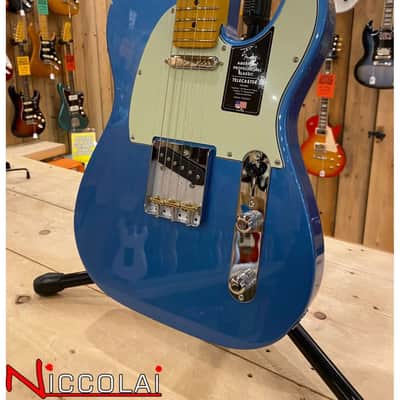Fender American Professional Classic Telecaster, Maple Fingerboard, Faded Lake Placid Blue image 6