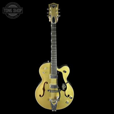 Used 2013 Gretsch Custom Shop Stephen Stern Masterbuilt 130 Anniversary Metallic Gold/Black w/Case TSU24198 image 2