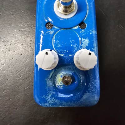 Dongeomac BC183 Fuzz Face Blue / White Mix image 1