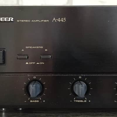 PIONEER A-445  ✅Servicad Warranty +Manual Rare Vintage Stereo Amplifier Japan 1989 Servicad Warranty +Manual image 11