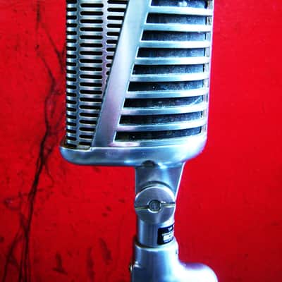 Vintage 1950's Astatic 77 / 77A / 77L dynamic cardioid microphone w cable Multi Z WORKS Shure 55S image 16
