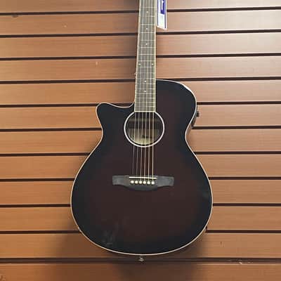 Ibanez Artwood Series AEG7LDVS 2026 - Dark Violin Sunburst image 1
