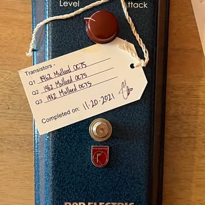 R2R Electric Supa MK2 Fuzz 2021 - Hammered Blue image 2