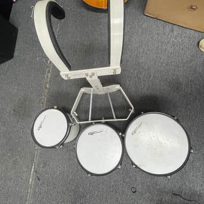 Grove Percussion Marching Toms (As Is) - White image 3