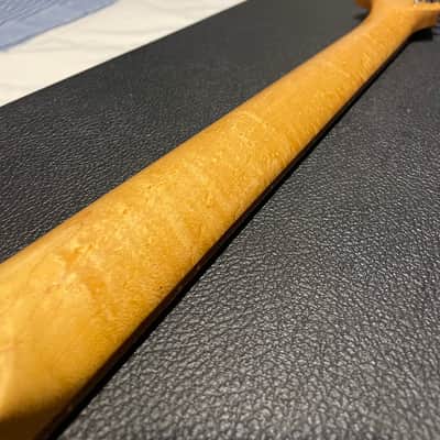 Warmoth Stratocaster neck Birdseye maple rosewood fretboard WITH LOCKING TUNERS image 4