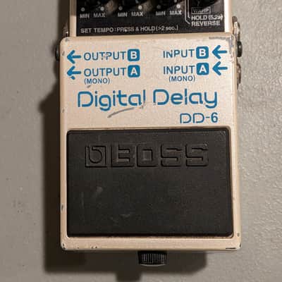 Boss DD-6 Digital Delay (Dark Gray Label) 2002 - 2008 - White