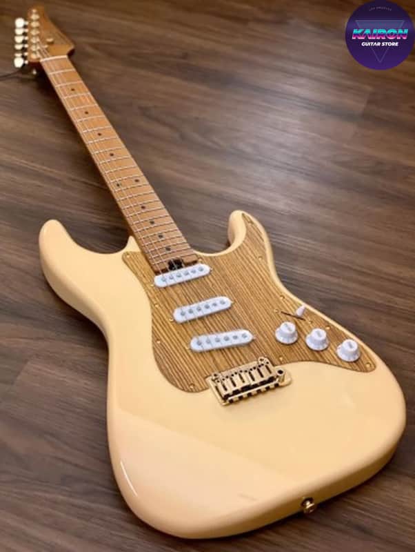 Electric Guitar Soloking MS-1 Classic SSS MKII In Desert Sand With Gold Hardware Nafiri Special Run image 1
