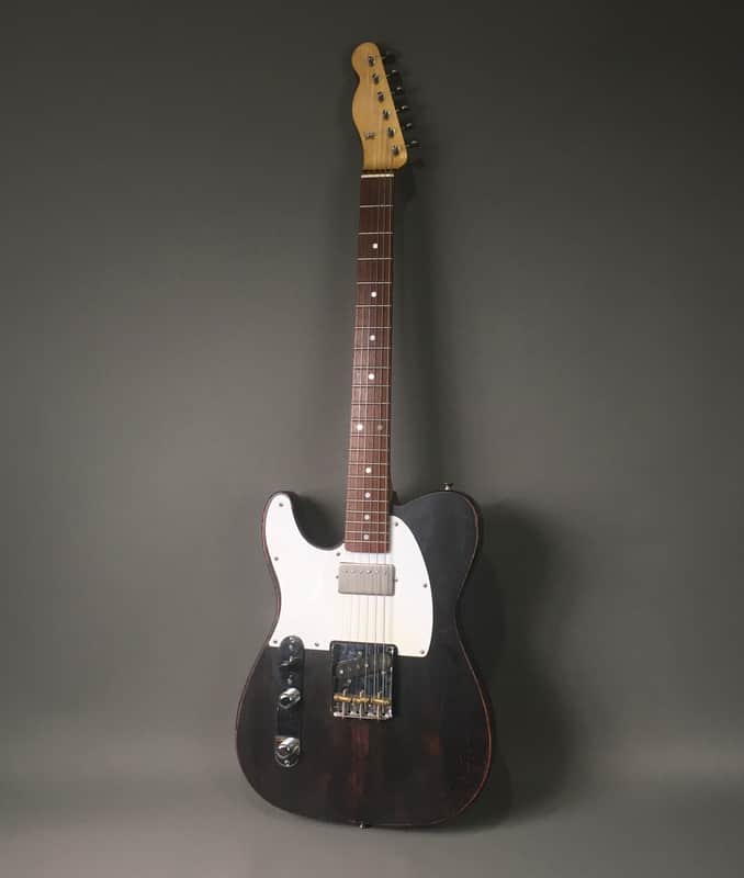 LEFTY! Musikraft Custom Relic Aged Satin Lacquer Tele Guitar Made in USA Classic Toneriders 7.4 Lb HSC image 1