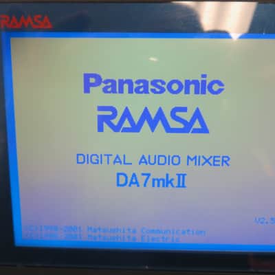 Panasonic Ramsa WR-DA7 32 Channel Digital Mixer & Meter Bridge image 9