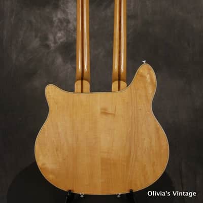 Rickenbacker 362-12 Double Neck w/Checkerboard Binding 1979 Mapleglo image 7