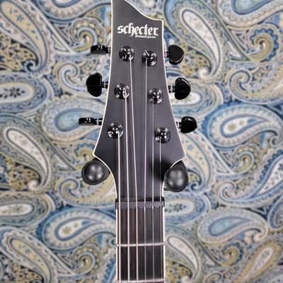 Used Schecter C-1 SLS Elite Evil Twin w/ Case image 5