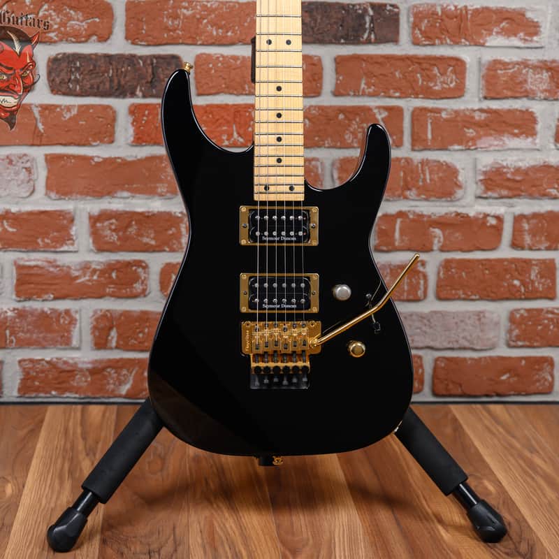 1997 Charvel USA Custom Shop Dinky Strat 24 Black