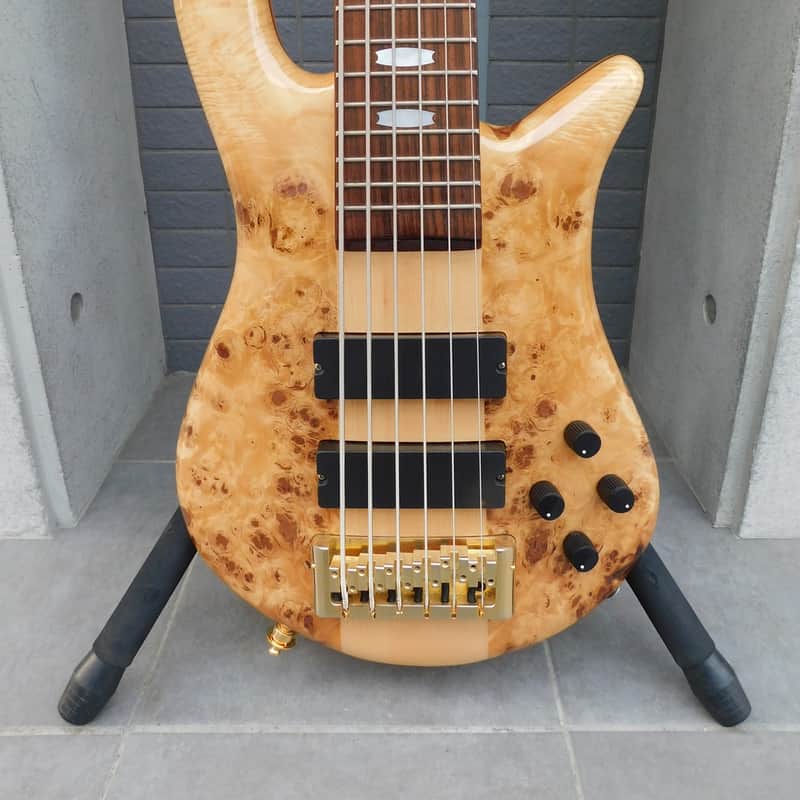 2010s Spector Euro 6 LX Poplar Burl Gloss