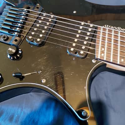 Strandberg Guitars Boden Classic 7 with tremolo 2017 - Black image 2