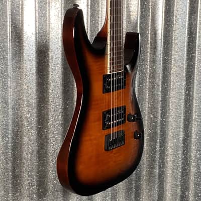 ESP LTD H-200 Flame Top Dark Brown Sunburst Guitar H200FMDBSB #2092 Used image 5