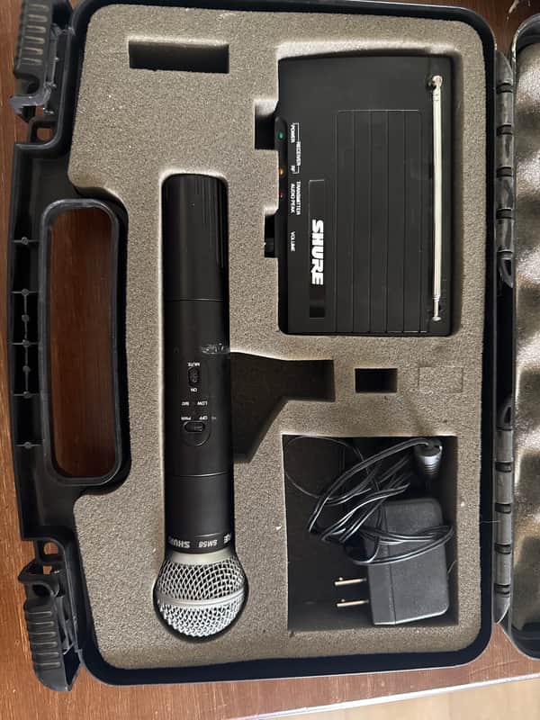 Shure T4A-V VHF 1990-2000 - Black image 1