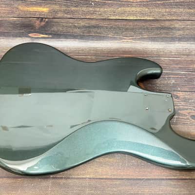 2004-06 Fender Japan JB-62-66UGB Jazz Bass Body Gun Metallic Blue Rare Color image 13