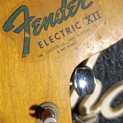 1966 Fender Electric XII 12 string - Sunburst image 14