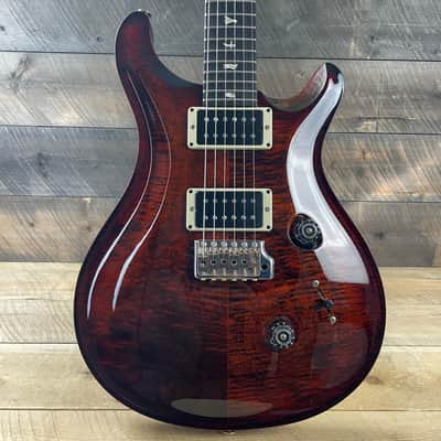 PRS Custom 24 Custom Color - Dark Amber Burst 342519 image 1