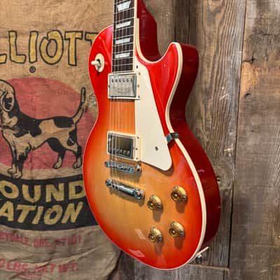 Gibson Les Paul Standard 50's Plain Top Limited Edition Washed Cherry Sunburst 2024 - Washed Cherry Sunburst image 2
