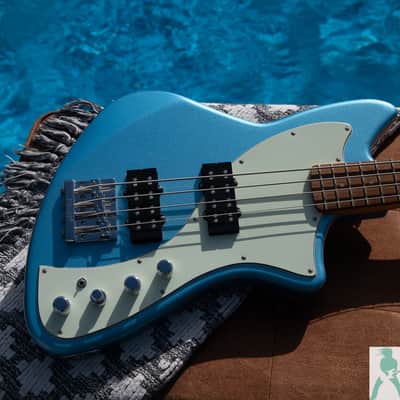 Fender Player Plus Meteora Bass HH (Active) 2022 - Cosmic Jade - Pro Set Up w Perfect Frets/Action/Intonation! image 6
