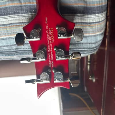 PRS SE  24 Custom 25th anniversary edition 2010 - Scarlet red image 5