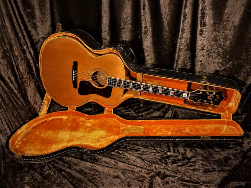 Guild F50 Jumbo Maple Archback 1970 Vintage Early Westerly Built