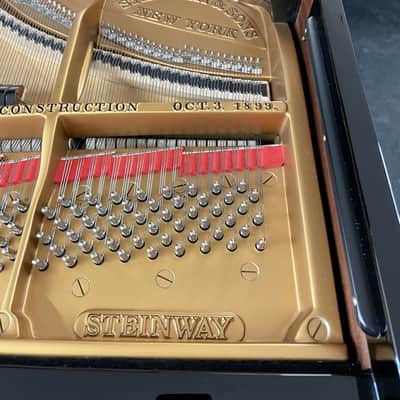 PIANOFORTE MEZZA CODA STEINWAY & SONS MOD. M170 NERO LUCIDO image 10