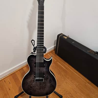 Grzenia 7 string guitar, single-cut with Firebird style headstock image 2