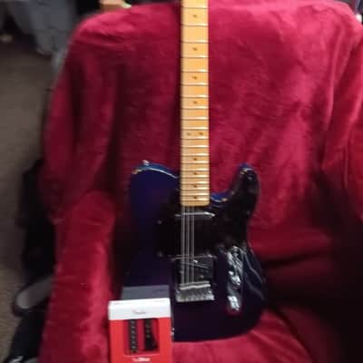H.S. Anderson Telecaster 2025 - Purple burst maple top image 1