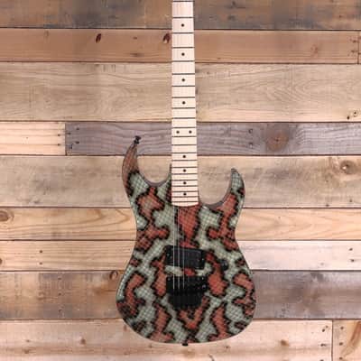 BC Rich Gunslinger Snakeskin Custom Electric Guitar w/ Floyd Rose & Case image 4