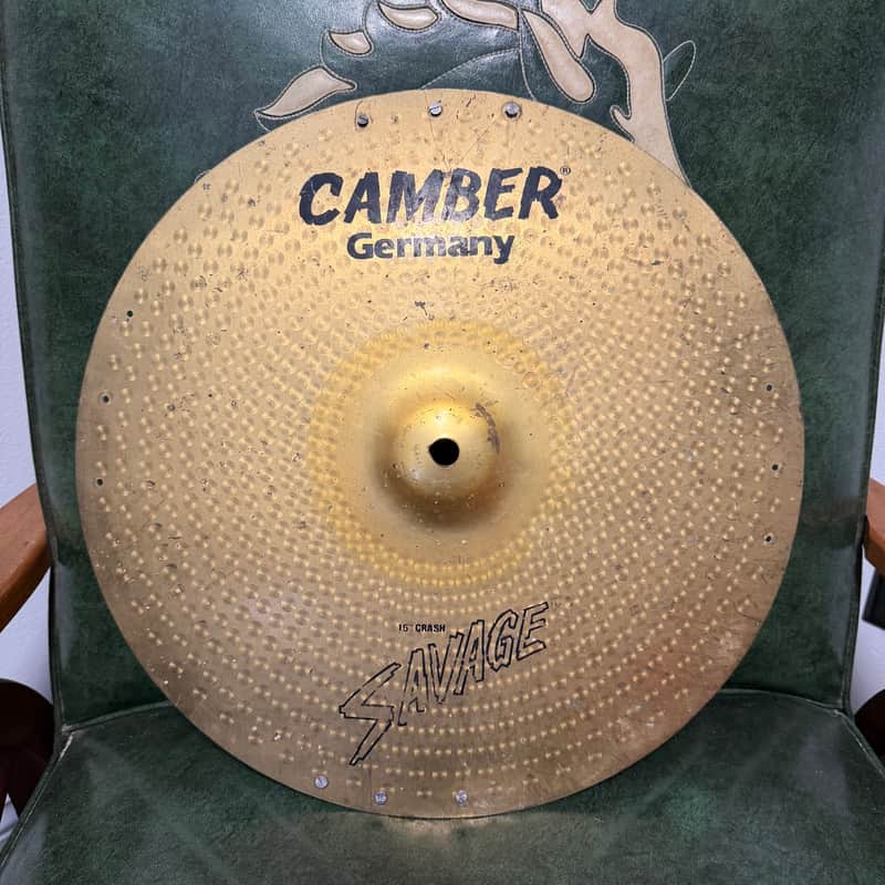 Camber Savage 16” Sizzle Crash Cymbal Vintage - 1094g