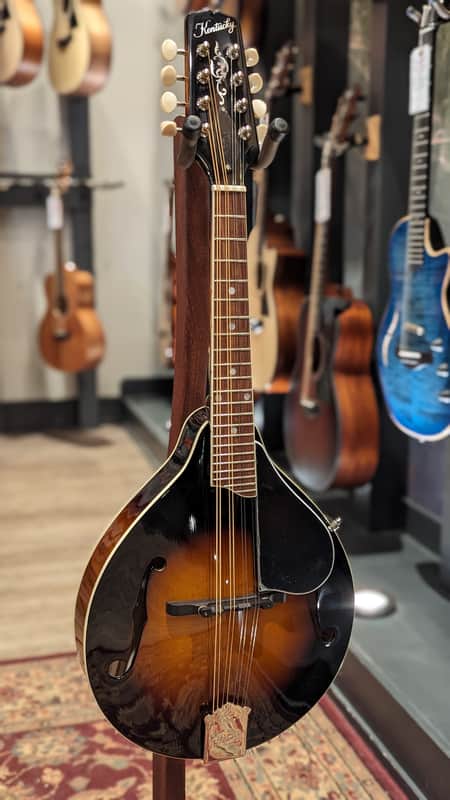 Kentucky KM-250 Deluxe A-Model Mandolin – Vintage Sunburst image 1